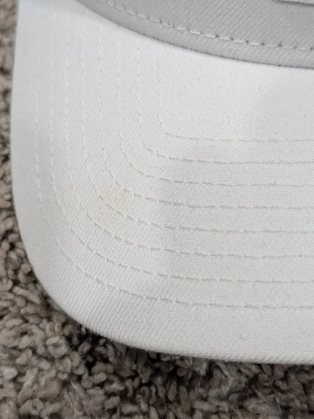 Los Angeles Dodgers New Era White on White Cap - One Size Fits Most - Adjustable